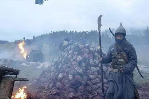 Hàng loạt "kim tự tháp" đắp từ xác người trong lịch sử Trung Hoa