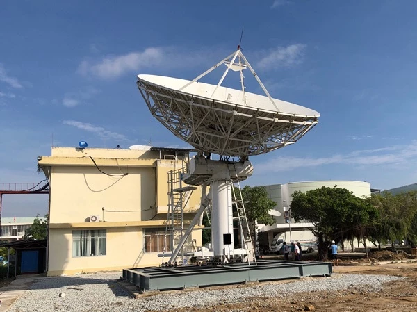 Trạm phát sóng vệ tinh VTC dự phòng thứ 2 tại Ninh Thuận.