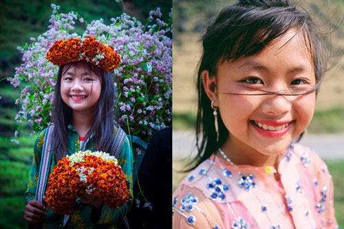 Em bé Hà Giang có "nụ cười tỏa nắng" khiến dân mạng "tan chảy"