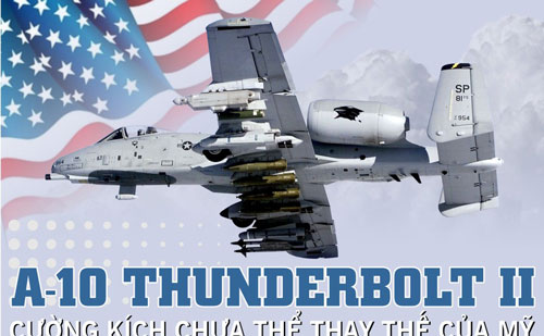 A-10 Thunderbolt II - cường kích chưa thể thay thế của Mỹ