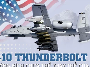 A-10 Thunderbolt II - cường kích chưa thể thay thế của Mỹ
