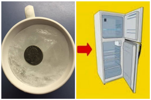 Đi xa nhà vài ngày, bạn nhất định phải nhớ đặt 1 đồng xu vào tủ lạnh vì lý do rất quan trọng này