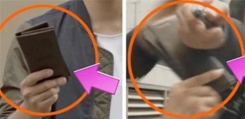 Trong một cảnh phim đánh nhau, chiếc ví trên tay Dae Young (JIn Goo đóng) đang hướng miệng ví ra ngoài biến thành hướng miệng ví vào lòng bàn tay.