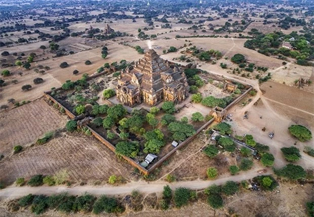 Den Bagan ghe tham ngoi den “dam mau” Dhammayangyi hinh anh 1