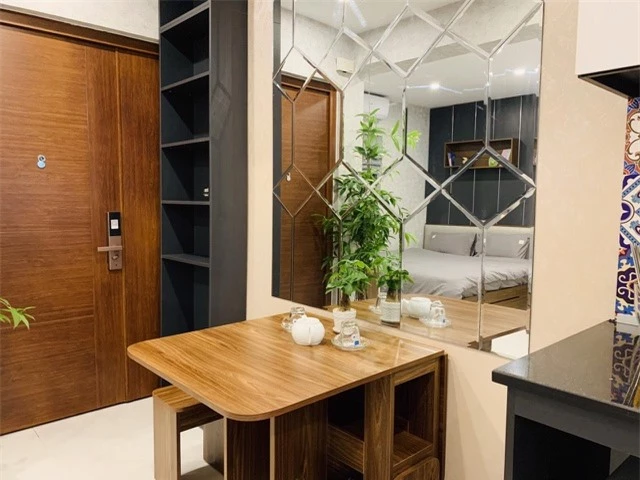 Hô biến căn hộ 23m2 ở Hà Nội thành homestay sang trọng chỉ 60 triệu đồng - 4 Hô biến căn hộ 23m2 ở Hà Nội thành homestay sang trọng chỉ 60 triệu đồng - 4