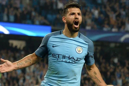 4. Sergio Aguero - 180 bàn thắng.