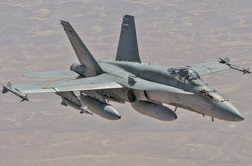 Tiêm kích F/A-18A/B Hornet của Không quân Hoàng gia Australia. Ảnh: Wikipedia.