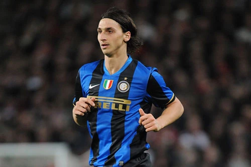 Tiền đạo: Zlatan Ibrahimovic (Inter Milan).