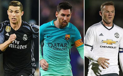 Rooney: 'Ronaldo là kẻ giết người, Messi tra tấn rồi mới giết'