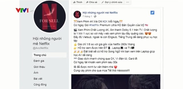 Cảnh giác chiêu trò lừa đảo khi mua tài khoản Netflix - Ảnh 1.