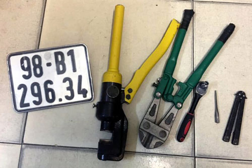 Hà Nội: Đi dạo đêm với 'xe gian', gã trộm bị lộ vì biển giả