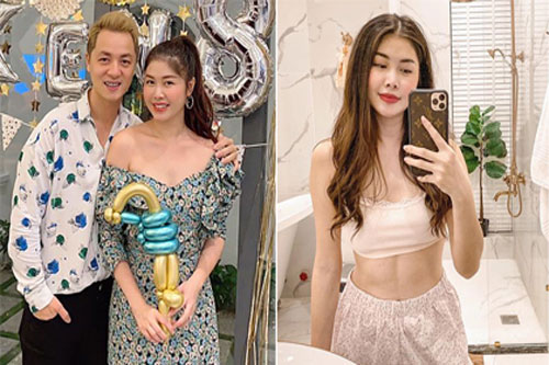 Bà xã chăm chỉ làm đẹp khi ở nhà mùa dịch, Đăng Khôi khéo động viên: 'Vợ ngày càng xinh hơn rồi đấy'