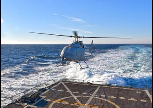 MQ-8C nối dài tầm đánh cho tàu LCS