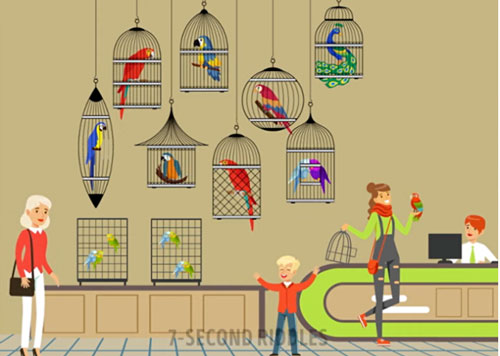 Kiểm tra tư duy qua câu đố tìm chi tiết không phù hợp với logic