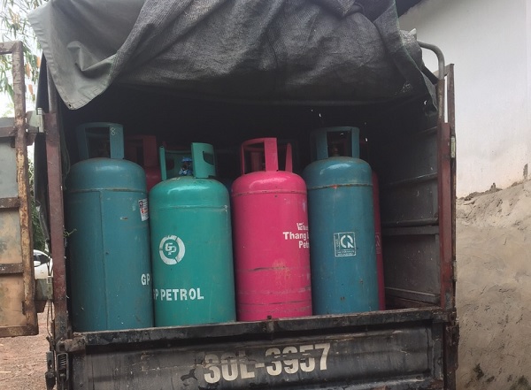 Bắc Giang: Sang chiết gas trái phép và giả mạo nhãn hiệu, DN bị phạt hơn 42 triệu đồng