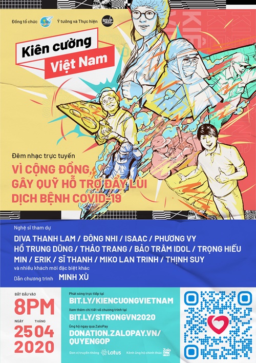 Kiên cường Việt Nam - “Bữa tiệc âm nhạc tại nhà”.