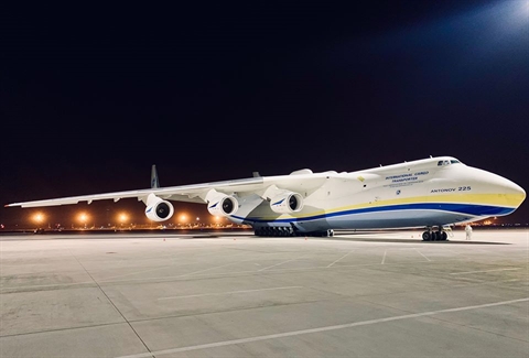 An-225 bất ngờ tới Trung Quốc ngay sau khi tái hoạt động