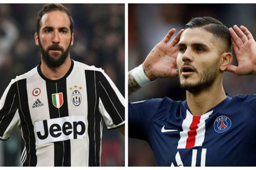 Juventus muốn đổi Higuain để lấy Icardi