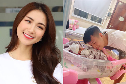 Hòa Minzy đã sinh con đầu lòng và là một bé trai?