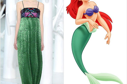 Nín thở ngắm váy lộng lẫy bước ra từ chuyện cổ tích