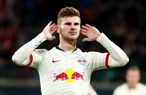 5. Timo Werner (RB Leipzig) - 64 triệu euro.