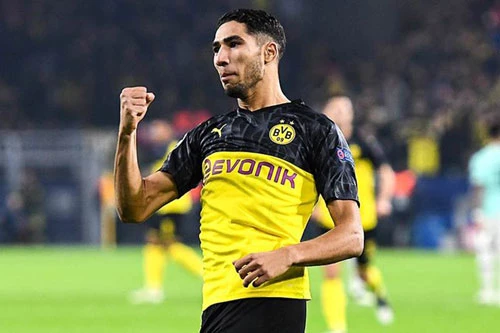 10. Achraf Hakimi (Dortmund) - 54 triệu euro.