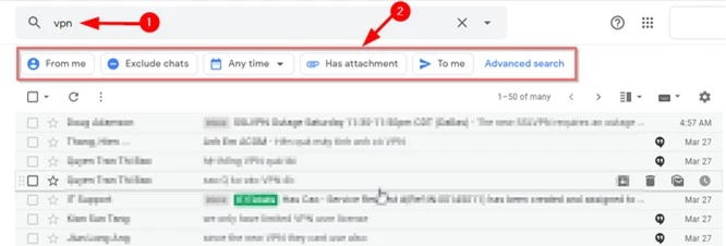 Cách tìm kiếm email Gmail siêu nhanh - ảnh 2