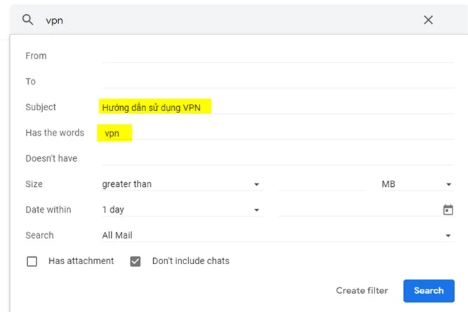 Cách tìm kiếm email Gmail siêu nhanh - ảnh 9