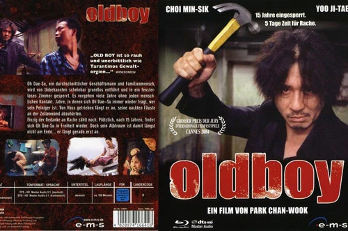 Poster phim Oldboy.