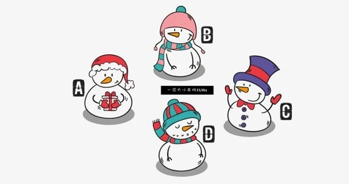 Bạn chọn "người tuyết" nào? Bạn chọn "người tuyết" nào?