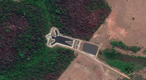 Những hình ảnh bí hiểm được chụp từ vệ tinh