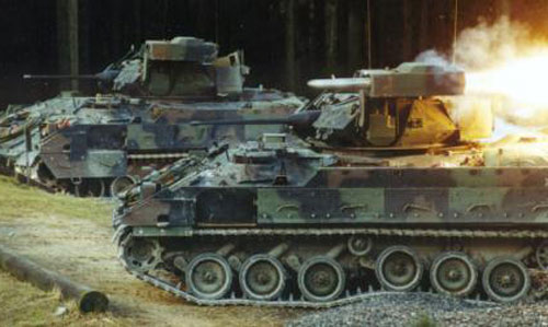 Xe OMFV Mỹ tạo tường lửa chặn mọi đòn tấn công