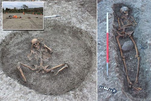 Tim thấy hàng loạt hài cốt cổ đại 3.000 năm bí ẩn tại Anh