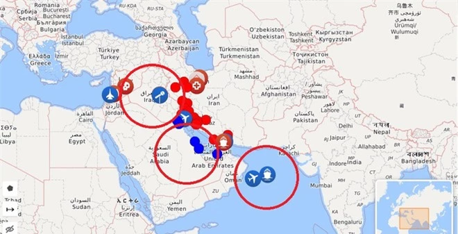 Hải quân Iran bao vây, uy hiếp nhóm tàu cực mạnh của Mỹ, đạn đã lên nòng, căng thẳng tột độ - Ảnh 3.