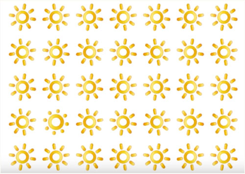 Câu đố tìm biểu tượng khác biệt khiến nhiều người phải "hoa mắt chóng mặt"