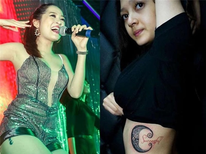 Trong hội chị em mê xăm hình nhất Vbiz, có tới 3 nàng tên Vân!