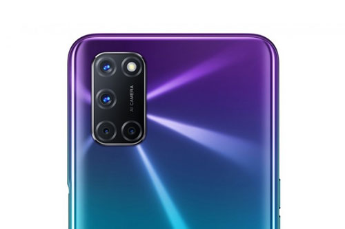 Oppo A72 trình làng: Pin 5.000 mAh, 4 camera sau, RAM 4 GB