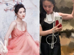 Thoạt nhìn thì tưởng 'mình hạc xương mai' ai ngờ Lưu Diệc Phi lại có cơ bắp cuồn cuộn thế này