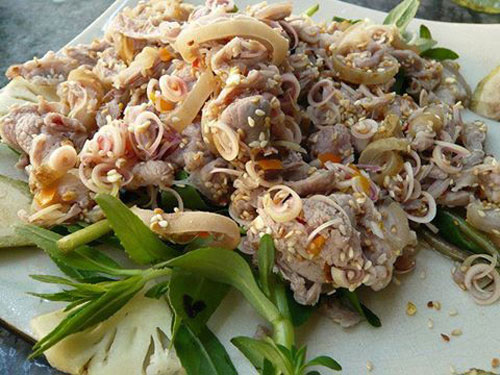 Hướng dẫn làm món bê tái chanh chấm tương gừng ngon như nhà hàng