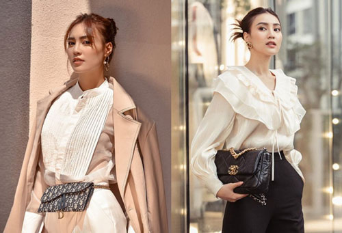 Những 'mỹ nhân hàng hiệu' mới nổi của Vbiz