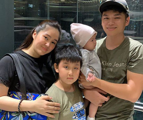 Vợ chồng Lê Phương mặn nồng khi cách ly