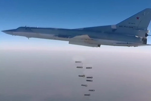 Máy bay ném bom chiến lược siêu âm Tu-22M3 của Nga. Ảnh: Avia-pro.