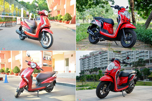 Xe tay ga nữ giá 40 triệu: Chọn Yamaha Latte hay Honda Scoopy?