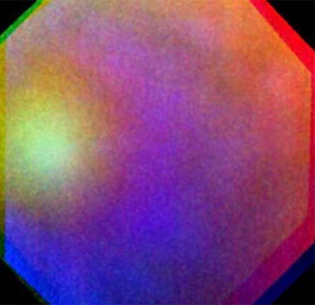 Lần đầu 'chộp' được hiệu ứng cầu vồng ngoài Trái Đất