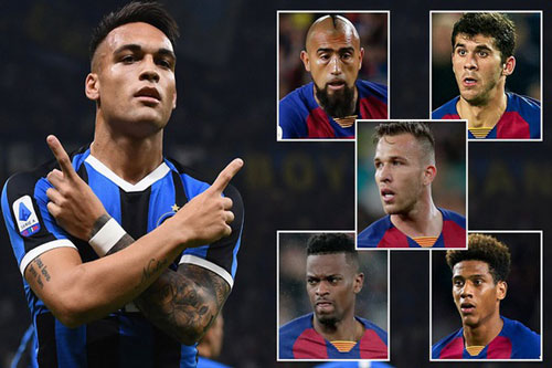 Barcelona muốn dùng 4 cầu thủ để đổi lấy Lautaro Martinez