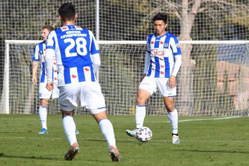 Báo Hà Lan: “Văn Hậu sẽ phải chia tay Heerenveen”