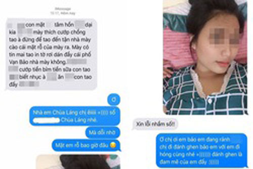 Bị nhắn tin đánh ghen, cô gái gửi ảnh mặt mộc khiến đối phương lập tức 'rút lui'