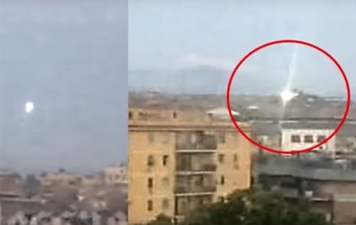 Xôn xao hình ảnh tàu vũ trụ nghi của người ngoài hành tinh xuất hiện tại Italia