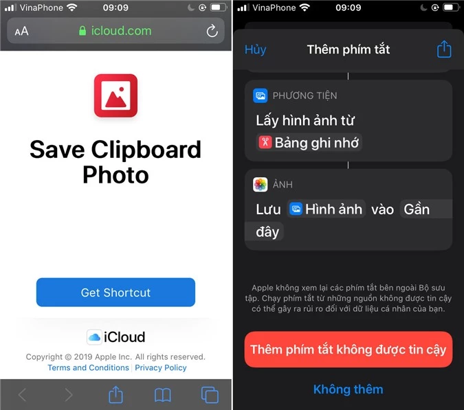 Cách lưu ảnh từ clipboard vào thư viện ảnh trên iPhone và iPad