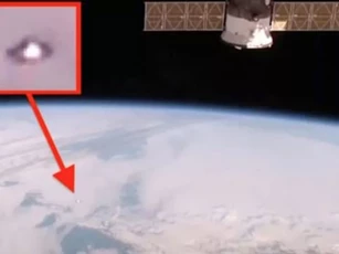 Phát hiện UFO bên ngoài Trạm vũ trụ quốc tế ISS